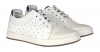 white leather sneaker